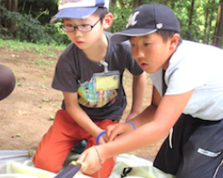 夏休みはじめてキャンプ